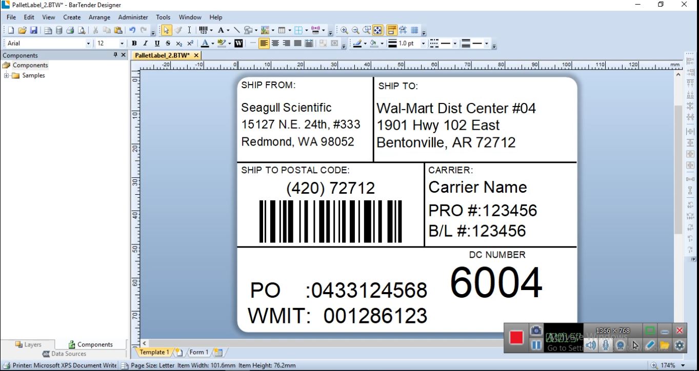 Template sample යොදාගන්නා ආකාරය