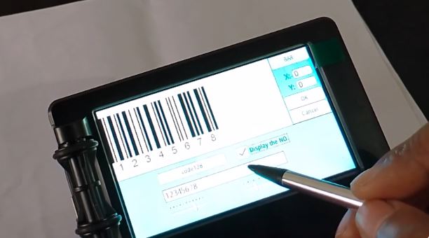 Barcode ප්‍රින්ට් කිරීම